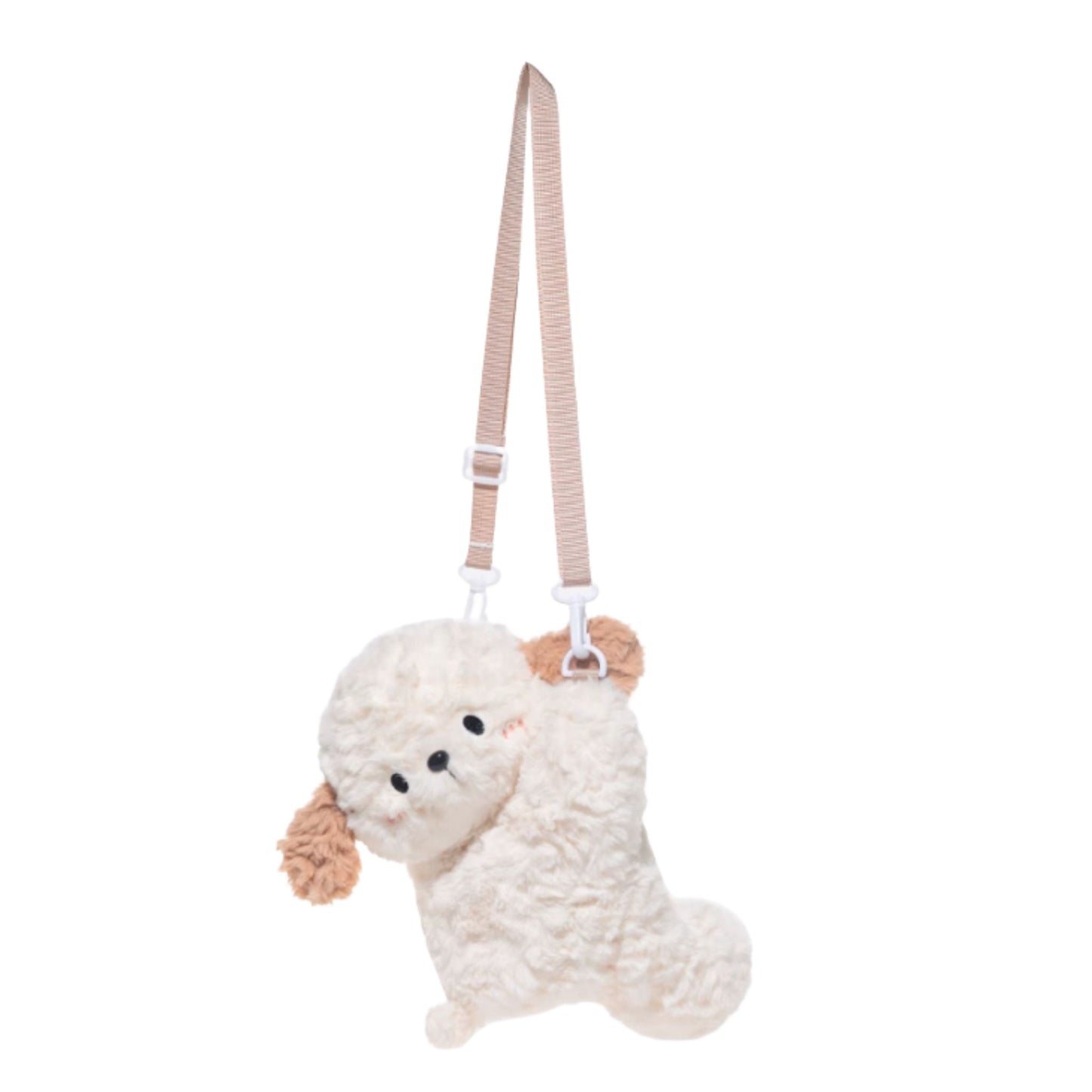 Bernese White Puppy Fluffy Bag
