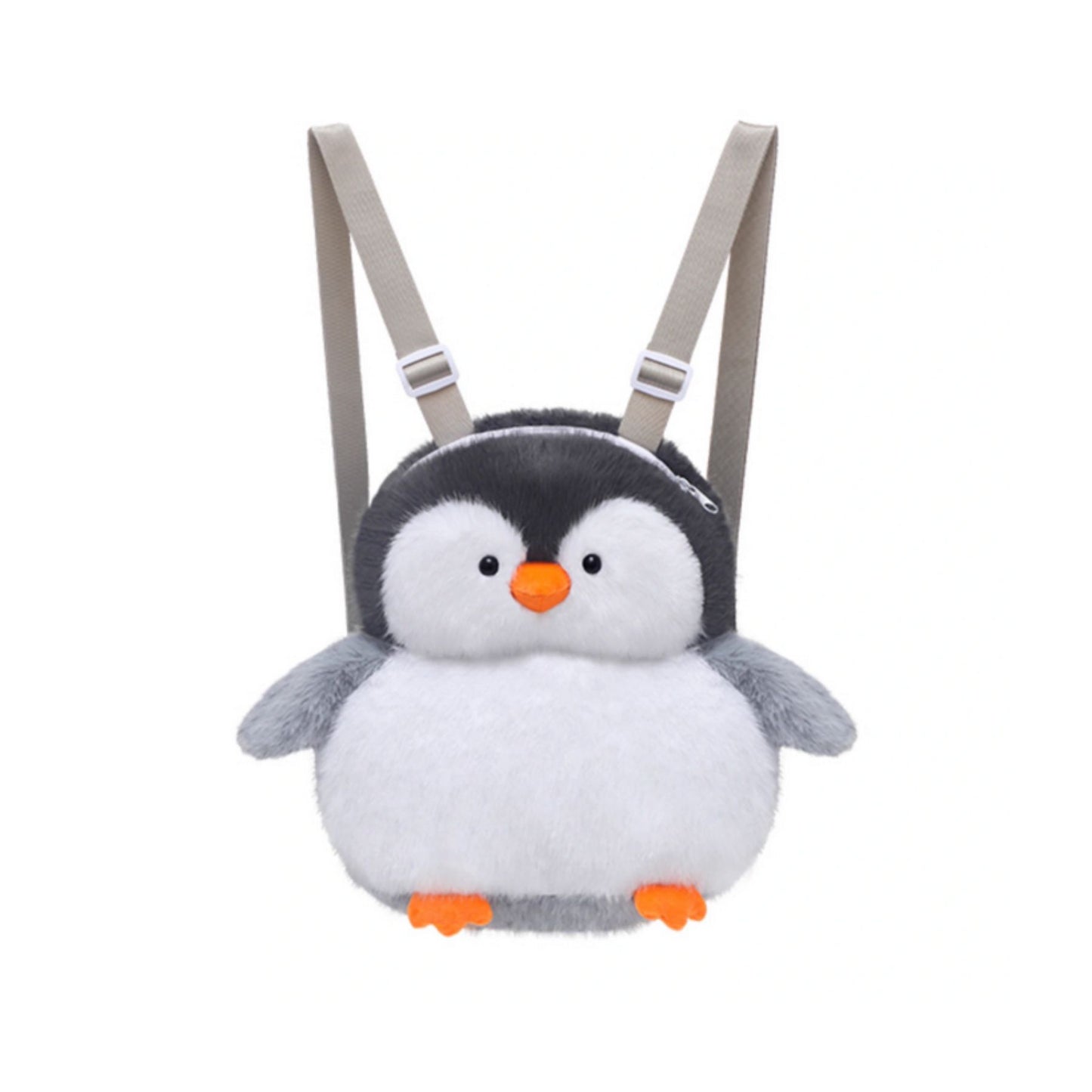 Penguin Fluffy Backpack
