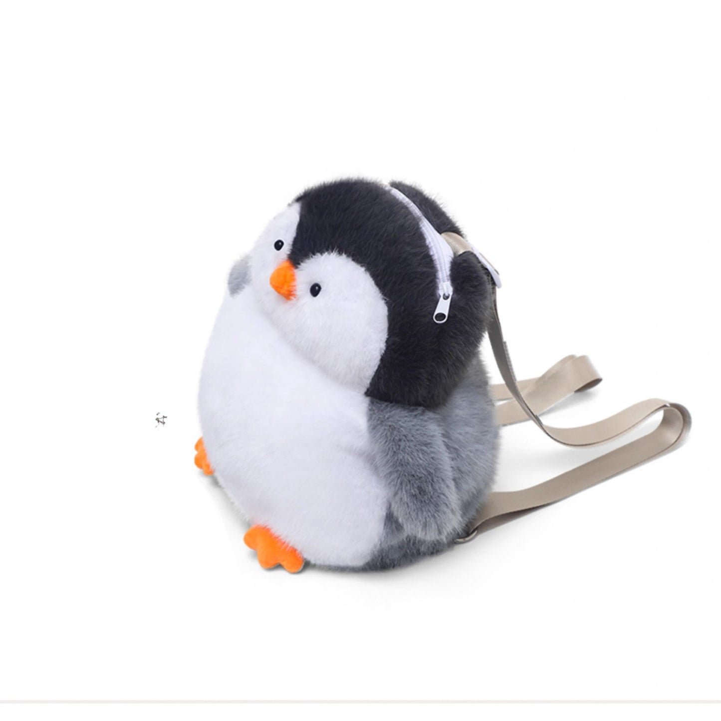 Penguin Fluffy Backpack