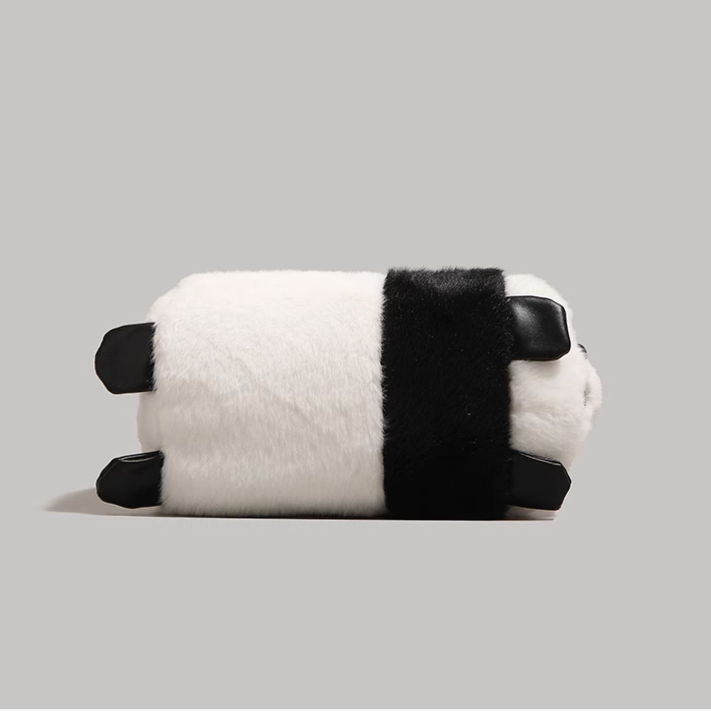 Panda Fluffy Handbag with Strap